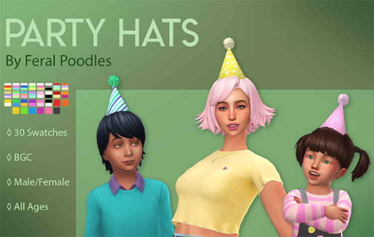 Sims 4 CC  50  Best Maxis Match Hats  Guys   Girls    FandomSpot - 78