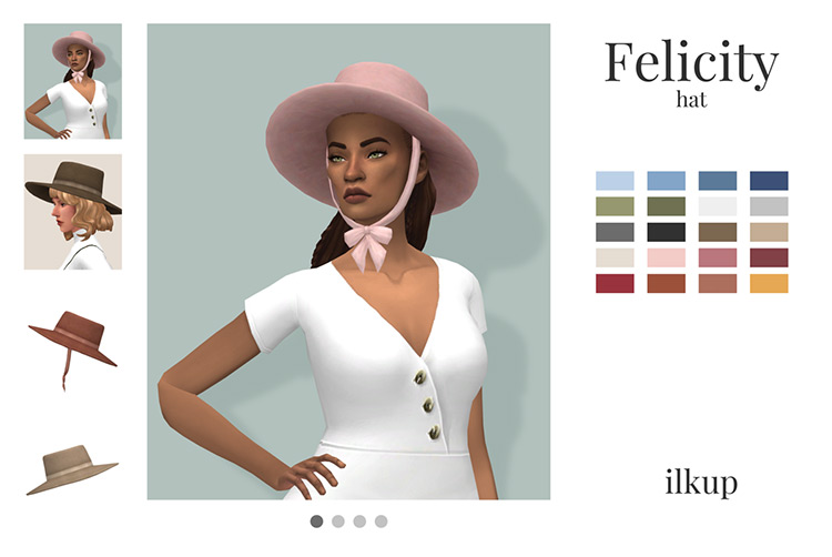 Felicity Hat / TS4 CC