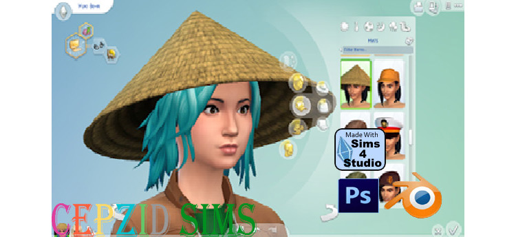 Sims 4 CC  50  Best Maxis Match Hats  Guys   Girls    FandomSpot - 42