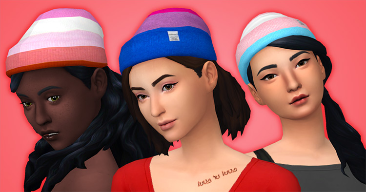 Sims 4 CC  50  Best Maxis Match Hats  Guys   Girls    FandomSpot - 47