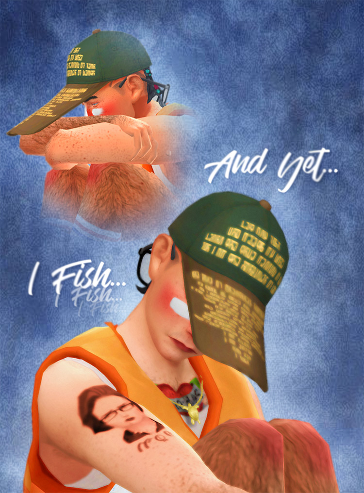 And Yet… I Fish: The Hat / TS4 CC
