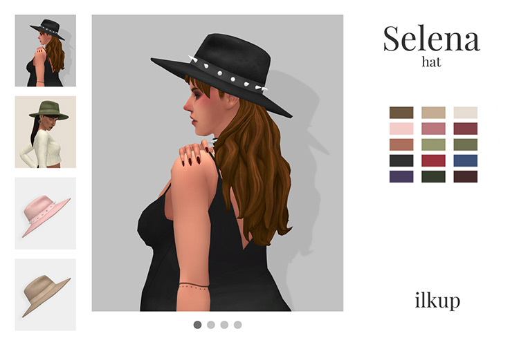 Selena Hat / TS4 CC