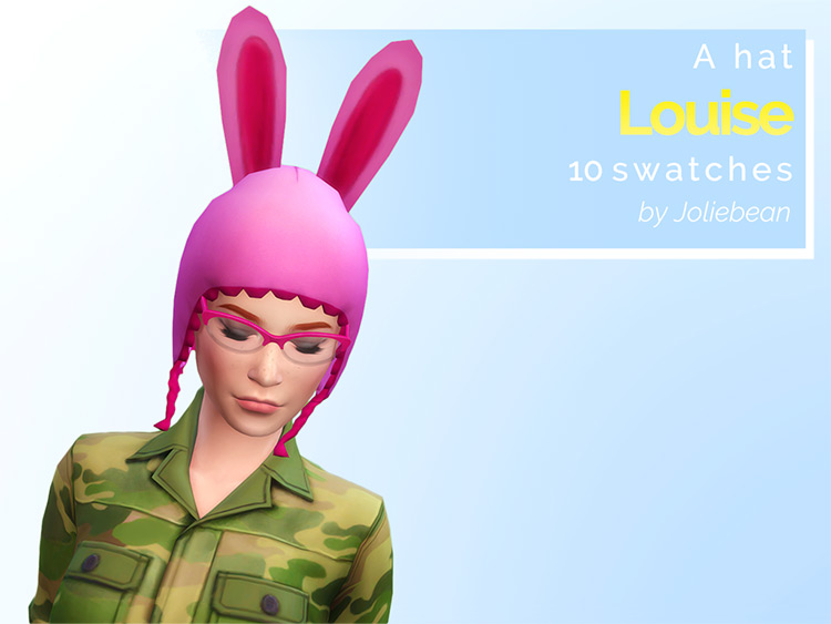 Louise Hat / Sims 4 CC