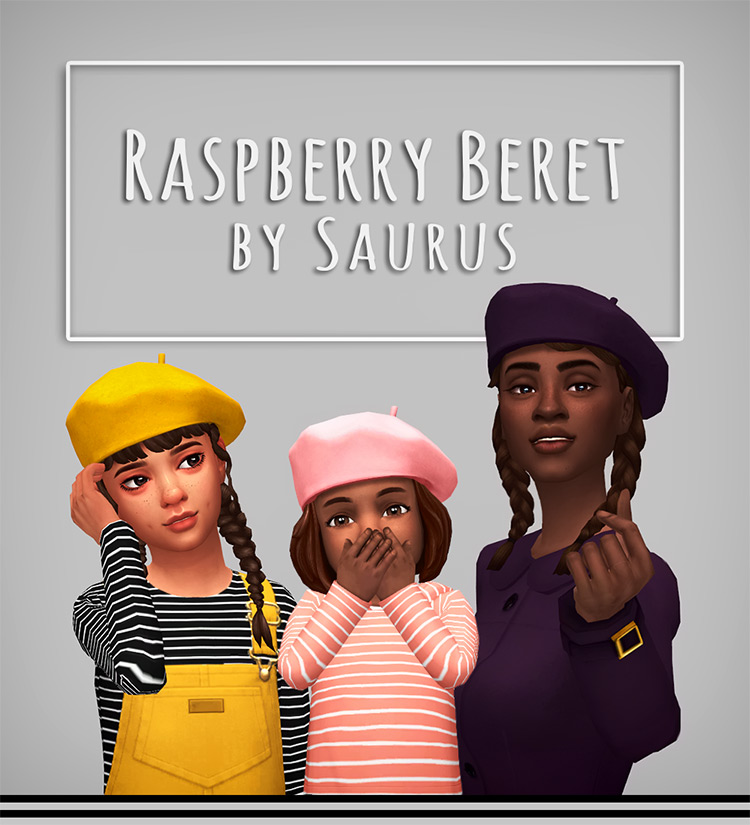 Raspberry Beret / TS4 CC