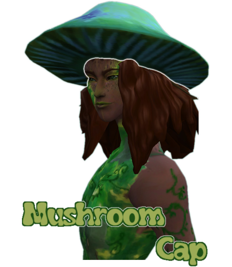Mushroom Cap / Sims 4 CC