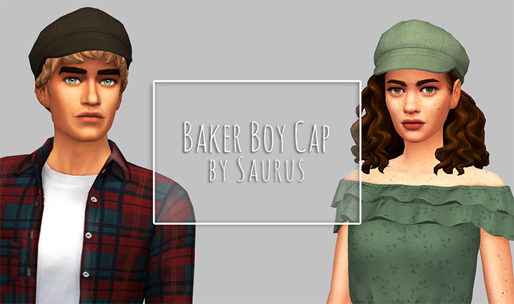 Sims 4 CC  50  Best Maxis Match Hats  Guys   Girls    FandomSpot - 53