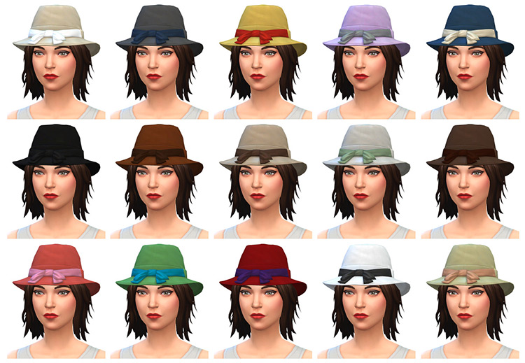 Bow Hat / TS4 CC