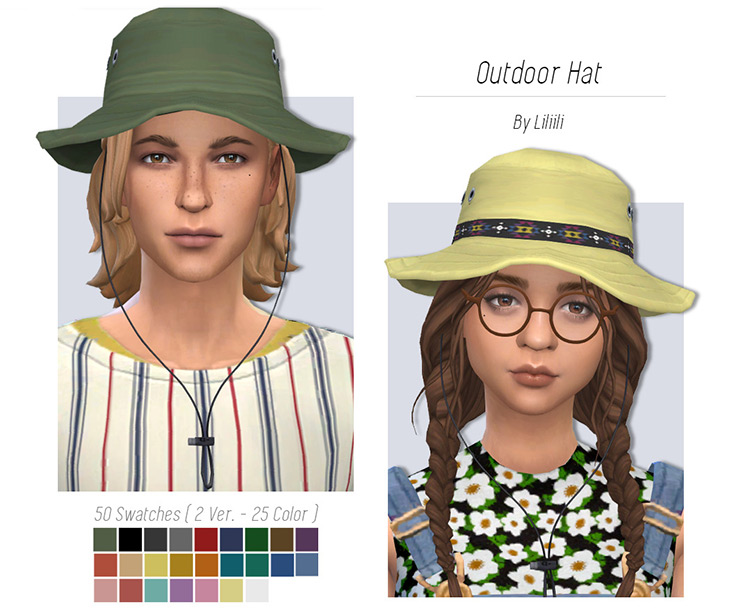 Outdoor Hat / TS4 CC