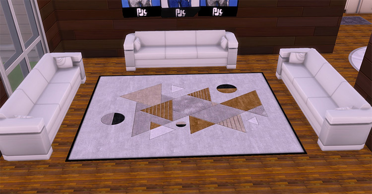 Sims 4 CC  Maxis Match Rugs For Any Room   FandomSpot - 74