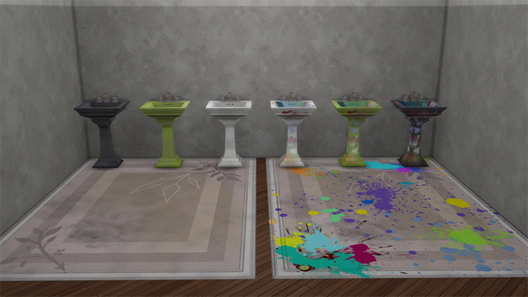 Sims 4 CC  Maxis Match Rugs For Any Room   FandomSpot - 87