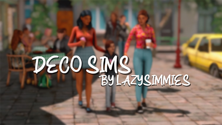 Deco Pack / Sims 4 CC