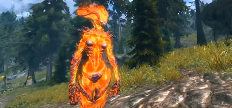 Flame Atronach skyrim