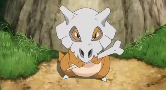 Cubone skull from anime