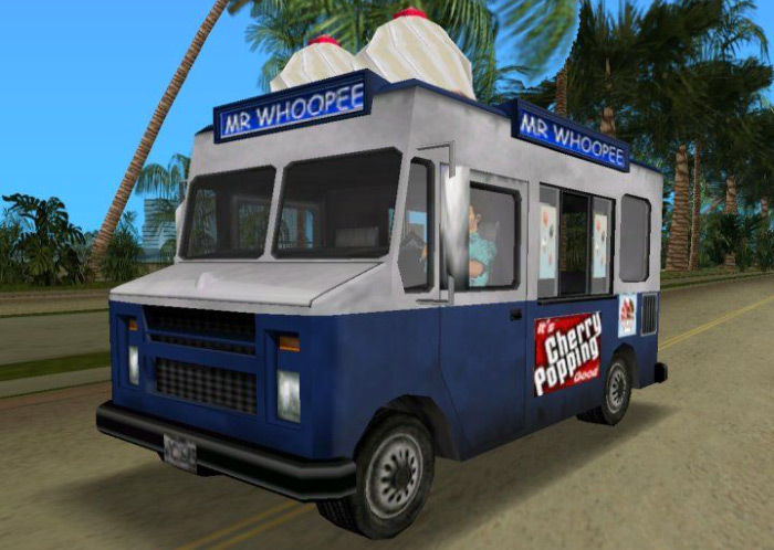 Mr Whoopee ice cream truck