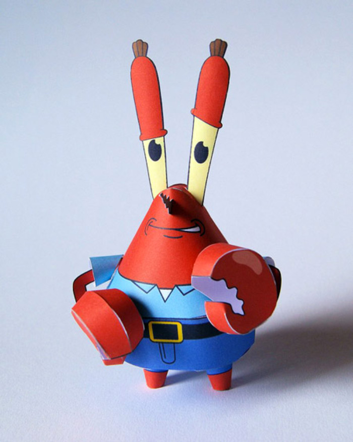 Mr krabs replicate design