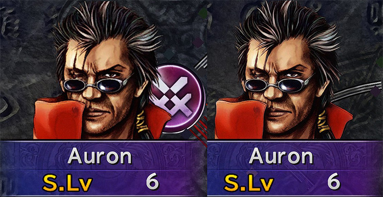 HD Character Icons - FFX Auron Icon Mod