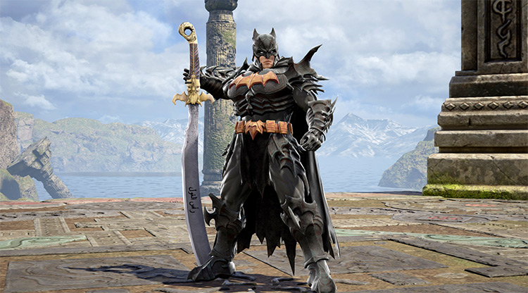 Batman battle mod in Soulcalibur 6