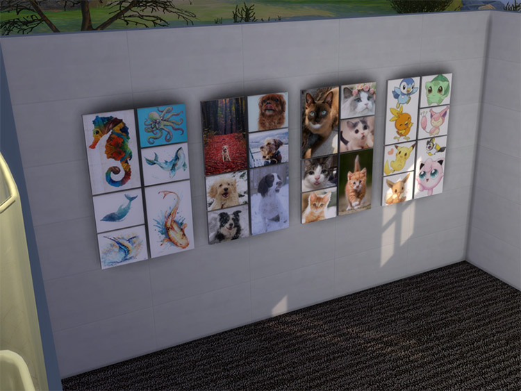 the sims 4 mod called pokemon sets