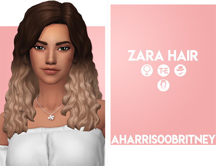 Best Curly Hair CCs Women Can Rock In The Sims 4  All Free    FandomSpot - 8