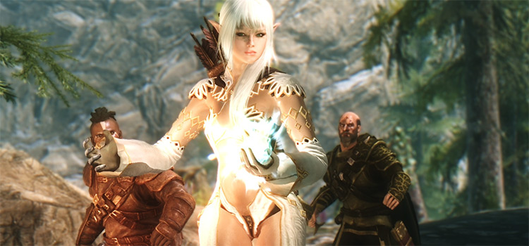 best skyrim character model mods