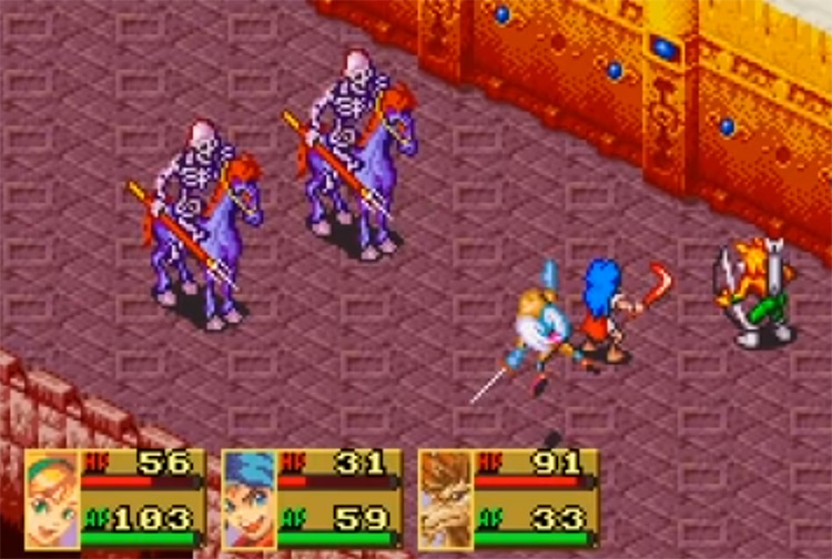 Breath of Fire GBA screenshot