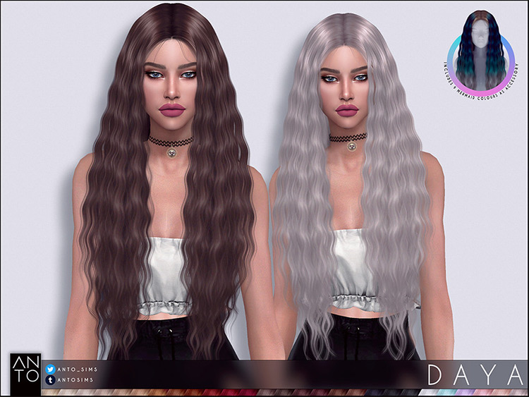 sims 4 long hair cc female