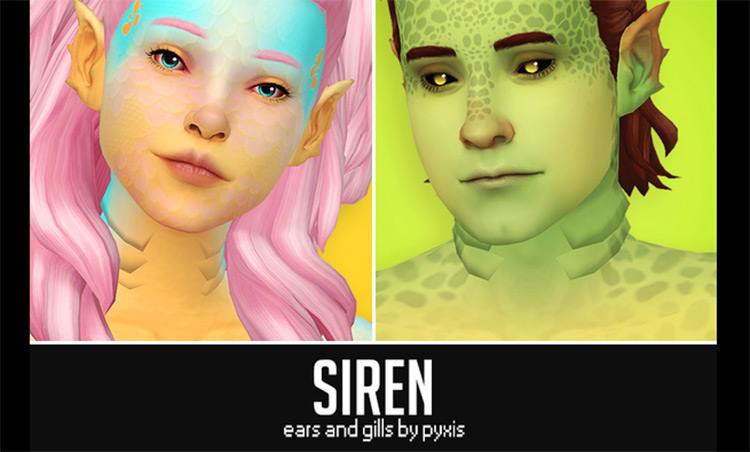 Siren Ears and Gills CC