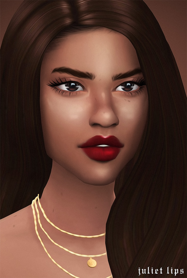 Sims 4 Lipstick CC  Best Custom Lipstick   Lip Gloss To Download   FandomSpot - 59