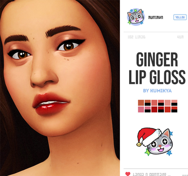 Sims 4 Lipstick CC  Best Custom Lipstick   Lip Gloss To Download   FandomSpot - 25