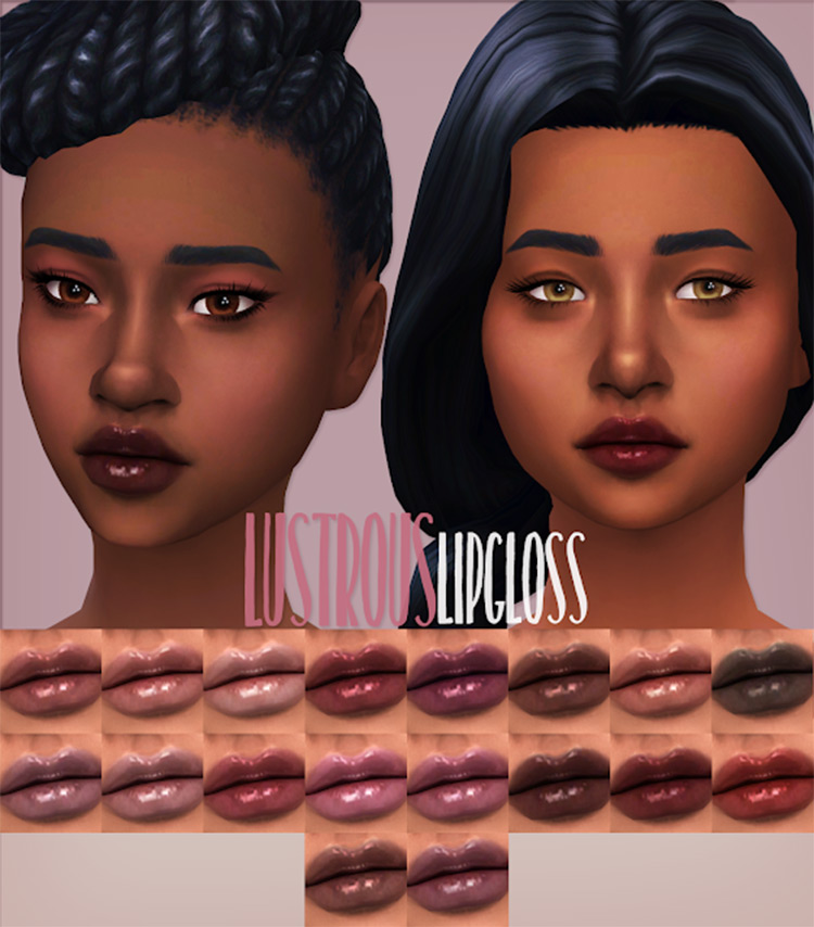 Sims 4 Big Lips Cc