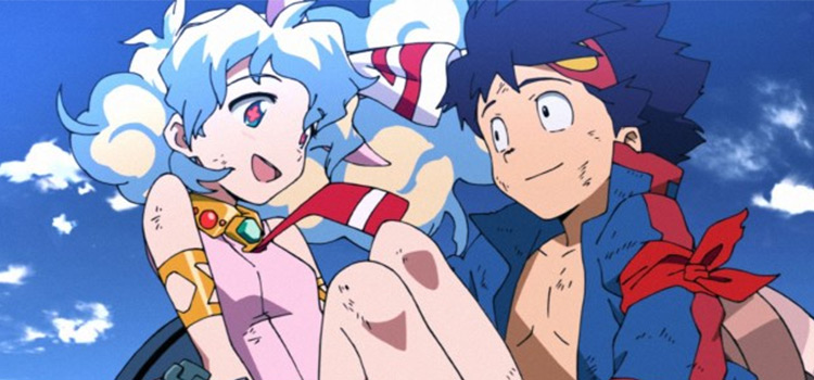 Tengen Toppa Gurren Langann anime characters screenshot