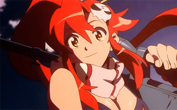 Yoko Gurren Lagann Official Artwork