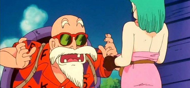 Master Roshi - Dragon Ball white beard screenshot