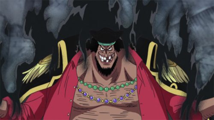 Marshal D. Teach from One Piece anime