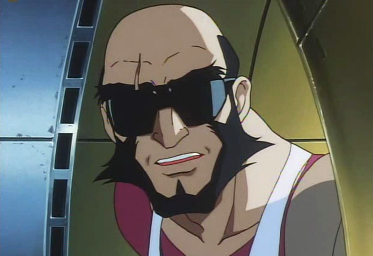 Jet Black in Cowboy Bebop anime