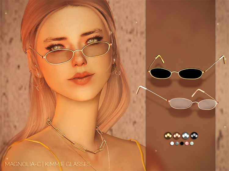 Kimmy Glasses Sims 4 mod screenshot