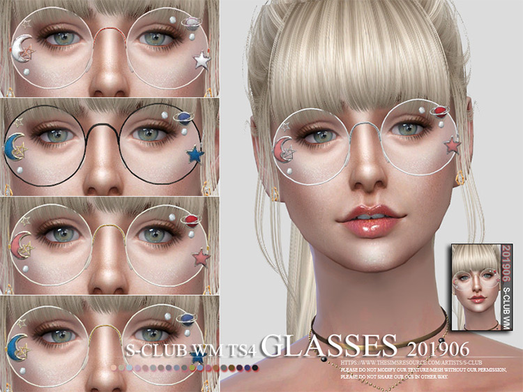 Top 20 Best Sims 4 Glasses Mods   CC Packs To Download  All Free    FandomSpot - 45