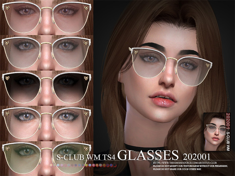 Top 20 Best Sims 4 Glasses Mods & CC Packs To Download ...