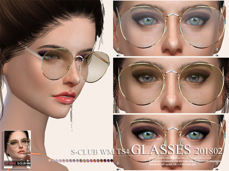 Top 20 Best Sims 4 Glasses Mods   CC Packs To Download  All Free    FandomSpot - 44