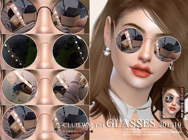 Top 20 Best Sims 4 Glasses Mods   CC Packs To Download  All Free    FandomSpot - 90