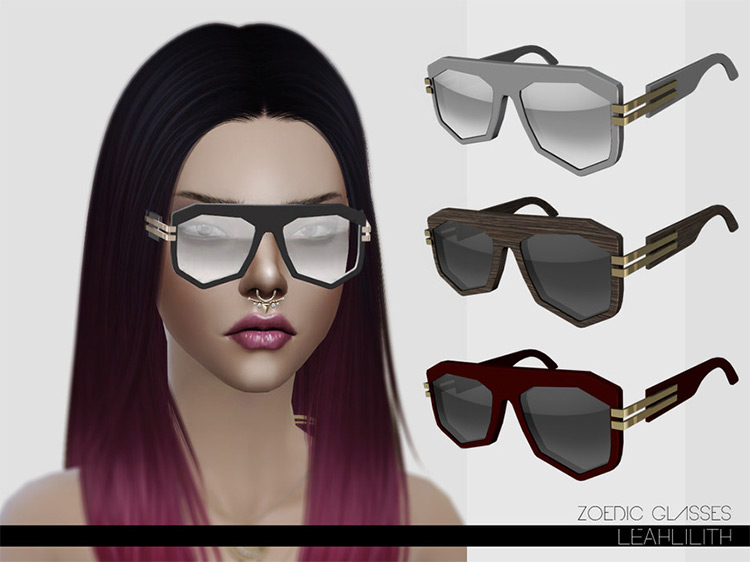 WCIF these glasses (sims 4) or similar? Alpha thin metal rimmed glasses! :  r/thesimscc