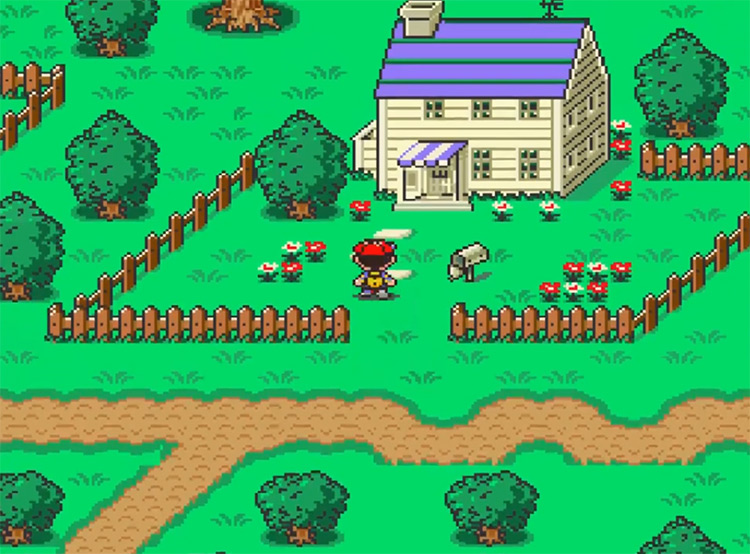 Mother 2 Deluxe ROM hack screenshot