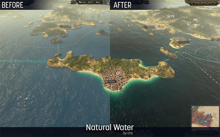 Natural Water Mod TW Attila