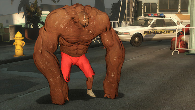 Terry Crews Tank in L4D2