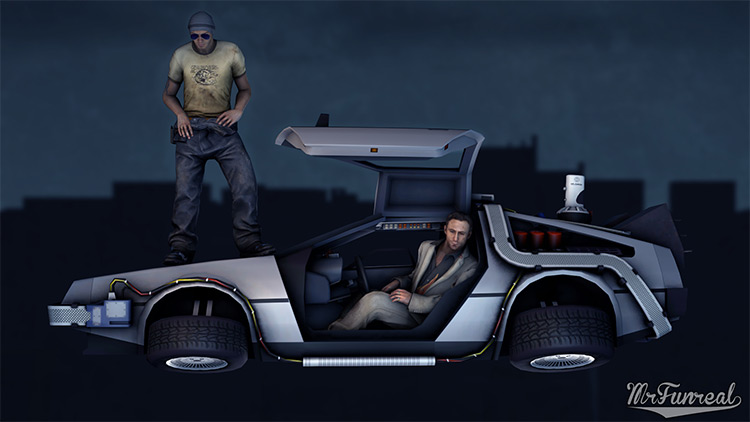 Delorean Time Machine L4D2