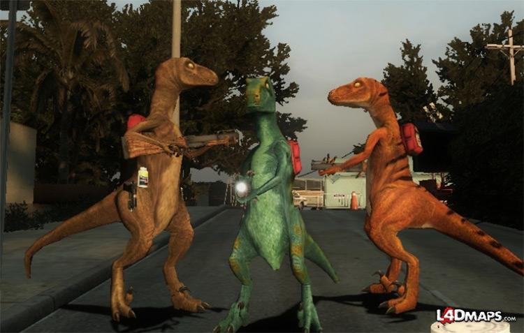 Velociraptors L4D2 modded