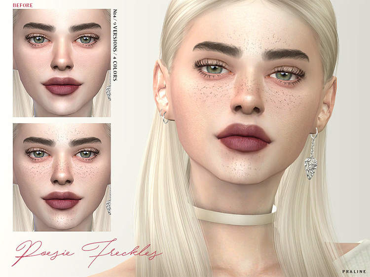 15 Best Freckles Mods   CC For Sims 4  All Free    FandomSpot - 59