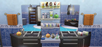 Bathroom clutter & products - TS4 CC preview