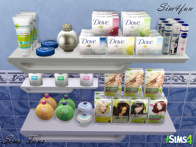 Bath & Beauty Products CC Sims 4