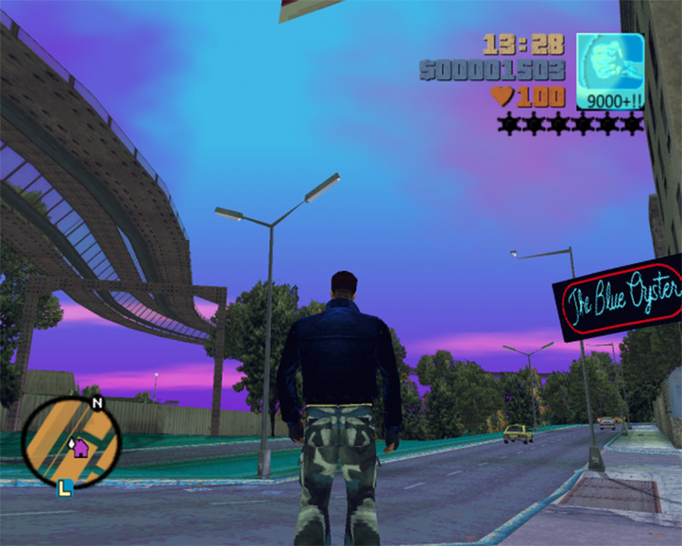 Vaporwave Mod Grand Theft Auto III